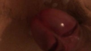 Close up cumshot