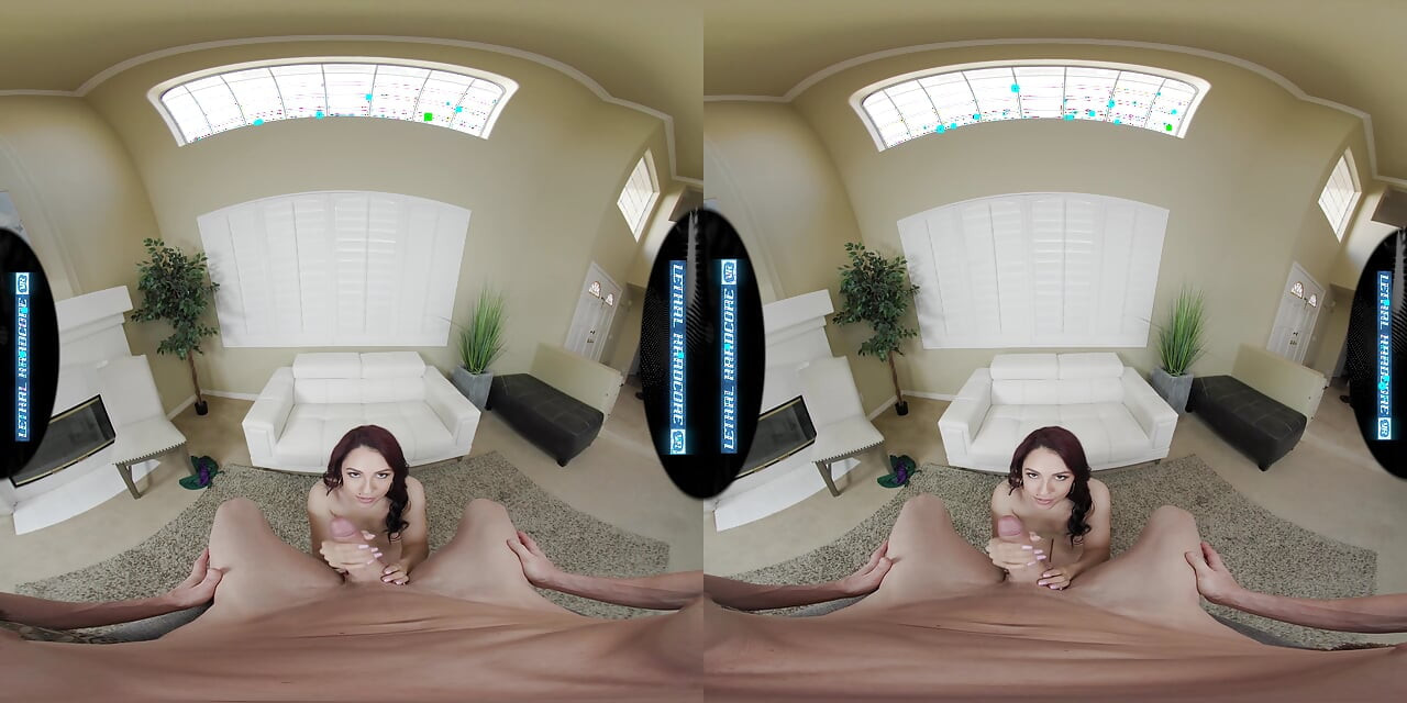 LETHAL HARDCORE VR - sexig latina sprutar i ditt ansikte från hennes vackra håriga fitta