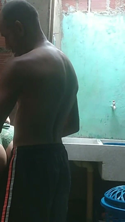 I fuck my neighbor's girlfriend who is very hot and I cum on her buttocks | Clip 1