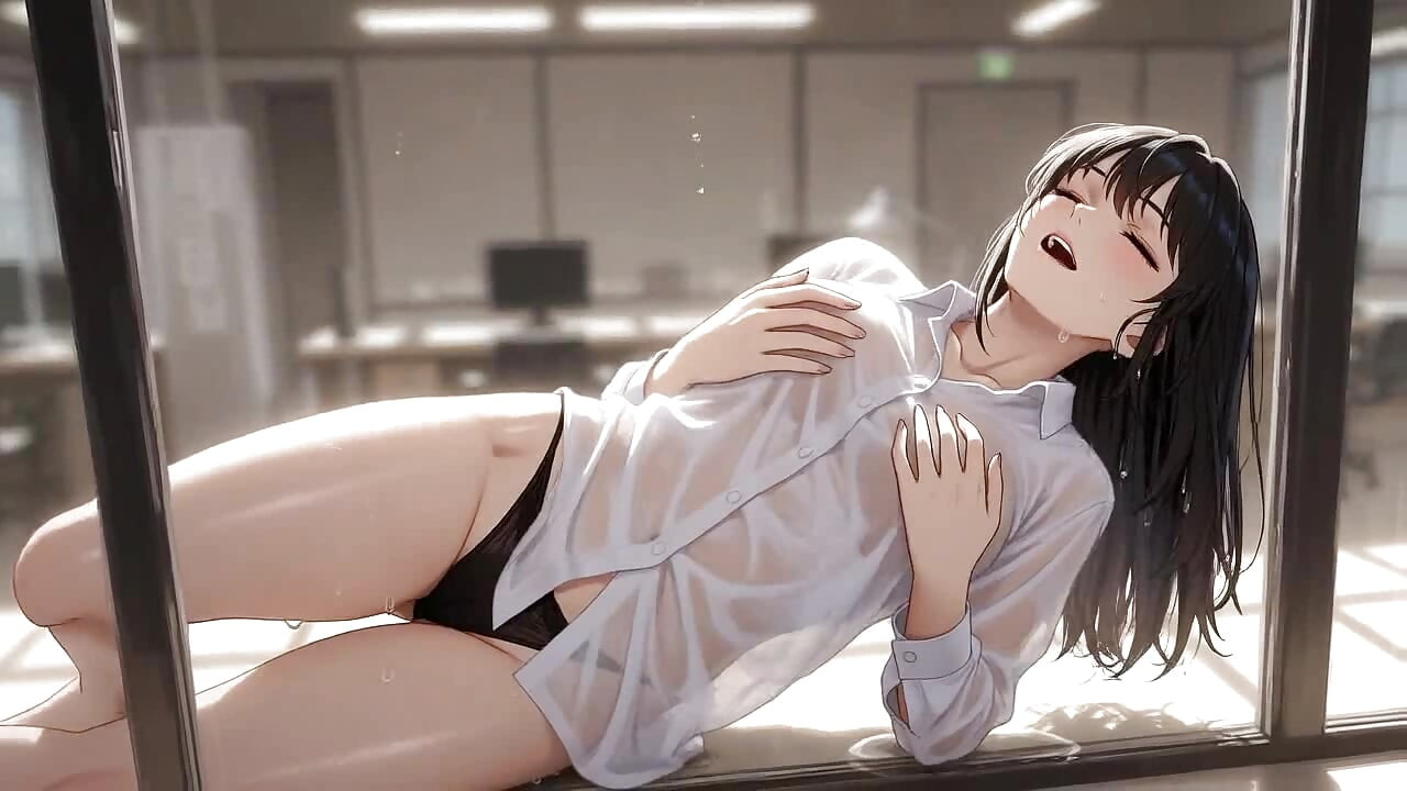 음탕한 벌거벗은 여자