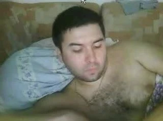 Straight guys feet on webcam #243