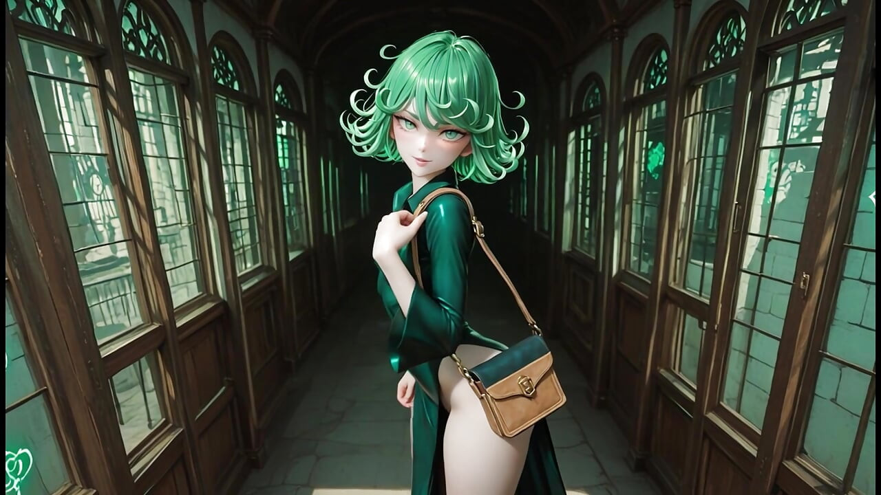Tatsumaki Rank S-klasse wird hart gefickt: jede position + massive creampies auf riesigem schwarzem, onepunch-mann-schwanz