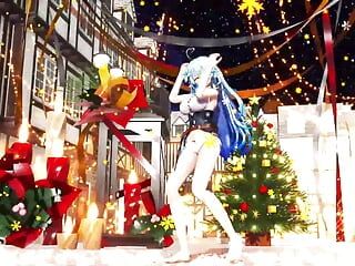 Sexy Teen Elf - Dancing With Cute White Panties + Gradual Undressing (3D HENTAI)