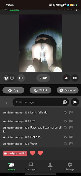 Stripchat'te canlı yayın