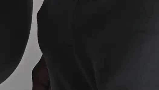 Stranger With Huge Erection Ejaculate In Subway Train On Random Girl's Tights