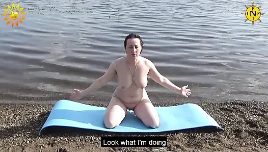 Relaxing Naked ASMR Outdoors. Deep Meditation & Nature Sounds