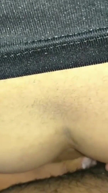 Thrilling moment from "Cousin slut first hard anal with creampie"