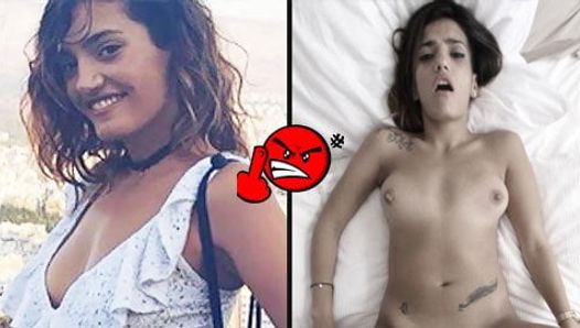 Screwmetoo seksowna hiszpańska dziewczyna ściąga majtki na bok