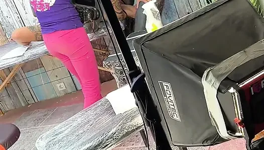 Kamera arkası dövme stüdyosu - kısa riskli klip