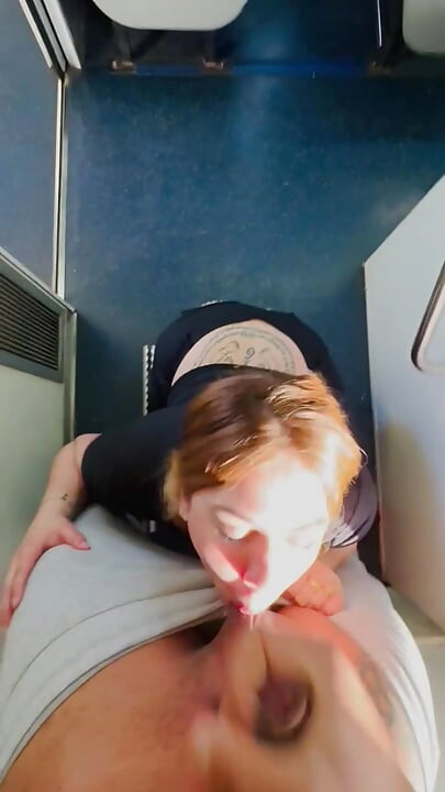 I sucked my boyfriend's cock in different places