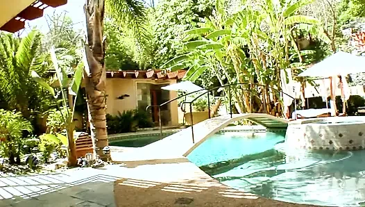 Andi Anderson gang banged by Erik Everhard, Marco Banderas and Steve Holmes
