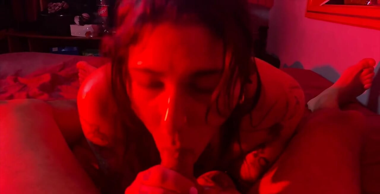 Eu estava chupando ele, mas pedi para ele me chupar