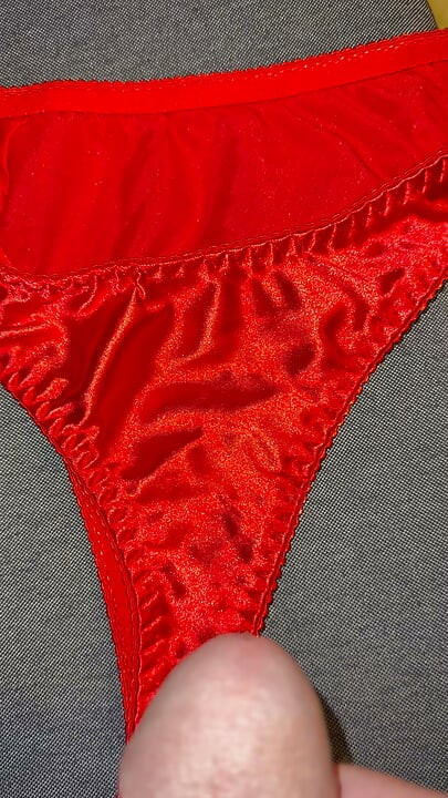Cum on wife’s panties 58