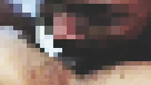 Лизать, поедает вагину