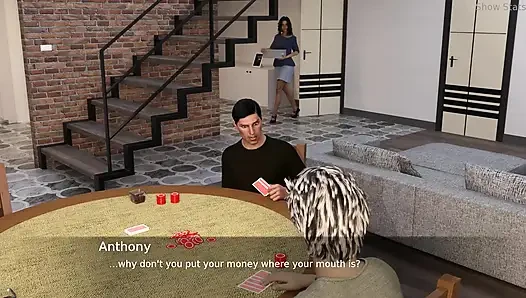 Ateşli evli kadın: arkadaşlarıyla poker oyununda ve arkadaşının seksi göt karısını kontrol ediyor 3. sezon 18. bölüm