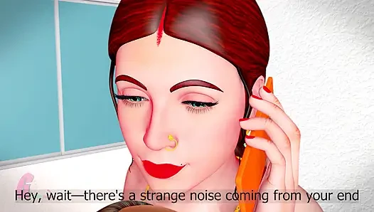 Indian Desi Bhabi Fucked by Old Man - Hindi Animated Porn - Pyasi Bhabi 4
