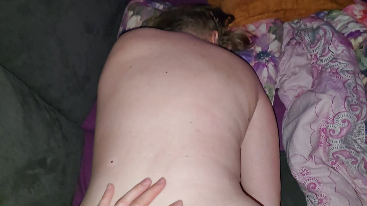 Watching TV Together Turned Into Hot Sex and Cumshot on Wife's Pussy