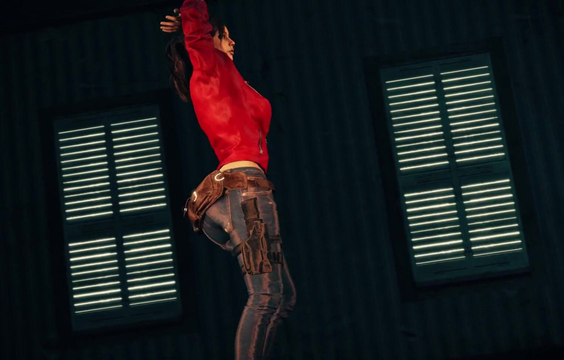 Claire Redfield dancing