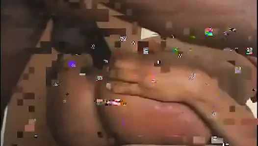 Cocksucking beautiful black girl takes a huge dick