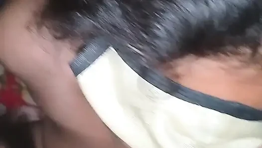 Desi village Bhabhi hot Foreplay her devar & alone her Bhabhi in the house and let her fuck