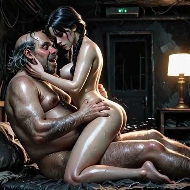 18 Year Old Virgin Fucked by 60 Year Old Man in Abandoned House