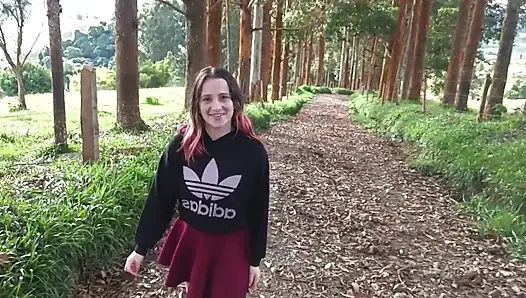 MY STEPSISTER WANTS TO TAKE A WALK TO SUCK COCK PART 1