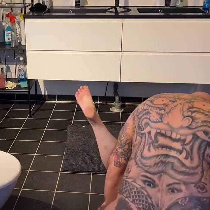 Fucking Her Ass While Drowning Her Head in the Toilet