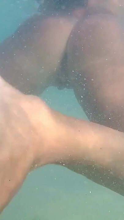 Unforgettable moment from "Naked UnderWater"