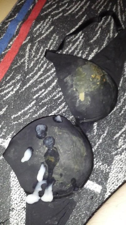 Cum On Bra #Destroyed Bra