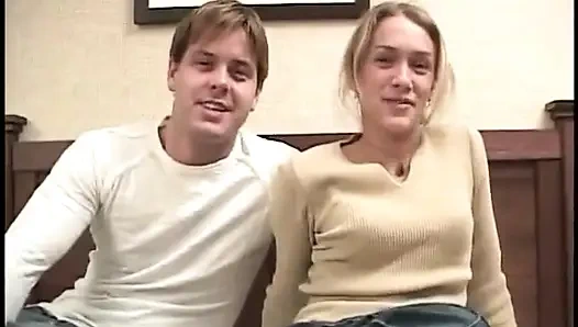 Brunette with small tits enjoying  a hard cock up her pussy