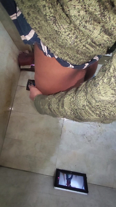 Key moment from "Pakistani boy public bathroom"