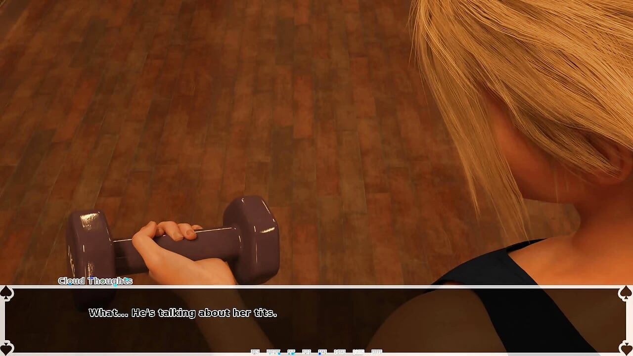 Tifa's Dark Heaven: Η φίλη κάνει άτακτη προπόνηση με τον προπονητή μπροστά στον κερατά της - Επεισόδιο 45