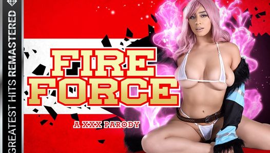 VRCosplayx Violet Myers como PRINCESA HIBANA de Fire FIs tão sádica e sexy