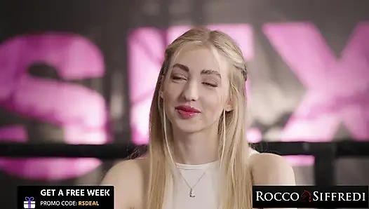 ROCCO SIFFREDI - сладкую Lina жестко трахает самый большой член, который она когда-либо принимала