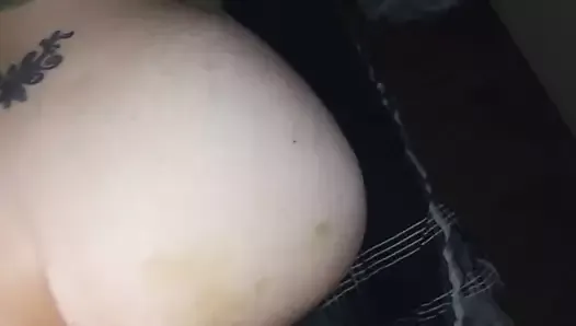Getting some white bbw pussy