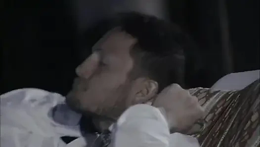 This Blonde Slut Fucks Her Friend While Giving Her Boyfriend a Blowjob