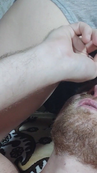 Sit down from below and lick my sweet pussy so that it is clean | Clip 3