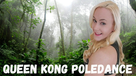 Rainha kong pole dance