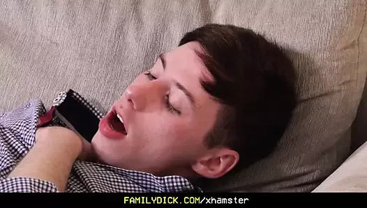 FamilyDick - Hot Teen Takes Giant Daddy Cock