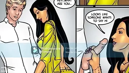 Savita bhabhi aur annie ki gaand faad chudai.