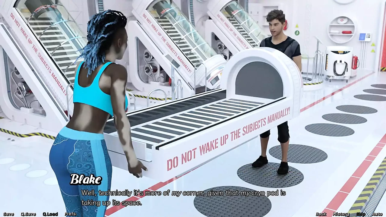 Stranded In Space: talking with this hottie. Ep.8