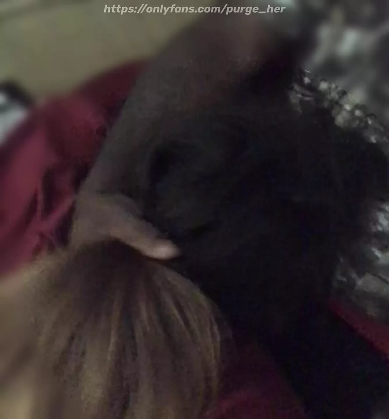 She sucking my cock until all of the cum comes out. I came in her throat and she still wouldn't get up