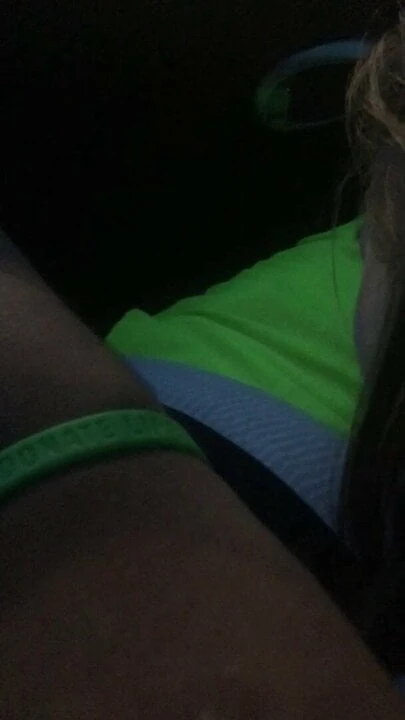Getting head at the baseball game by white slut