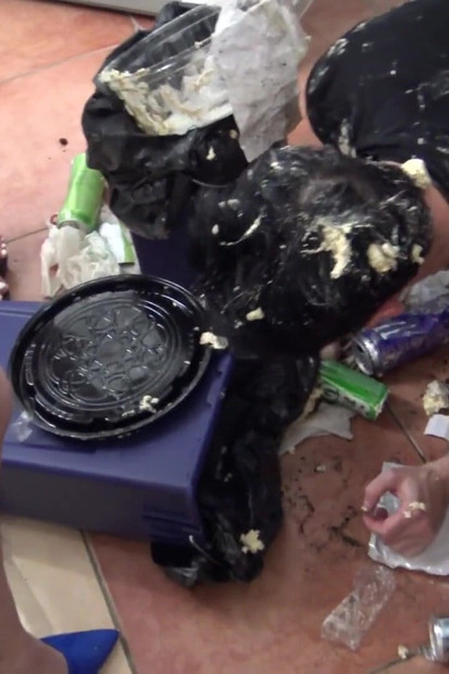 Garbage Boy Video! Slut Girls Condom and Garbage Tyranny!