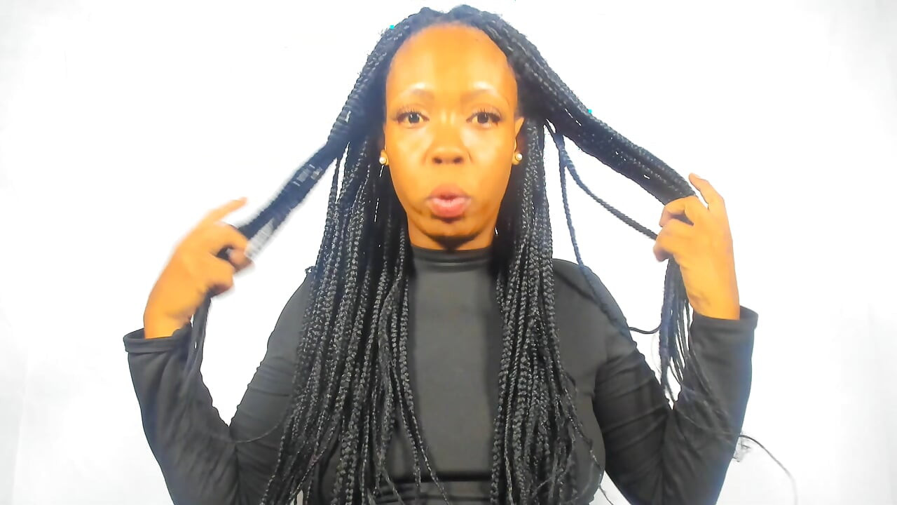 Big Ass Hour Glass Shaped Black Mistress...