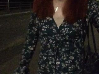Cherylanne spät in die Nacht spazieren