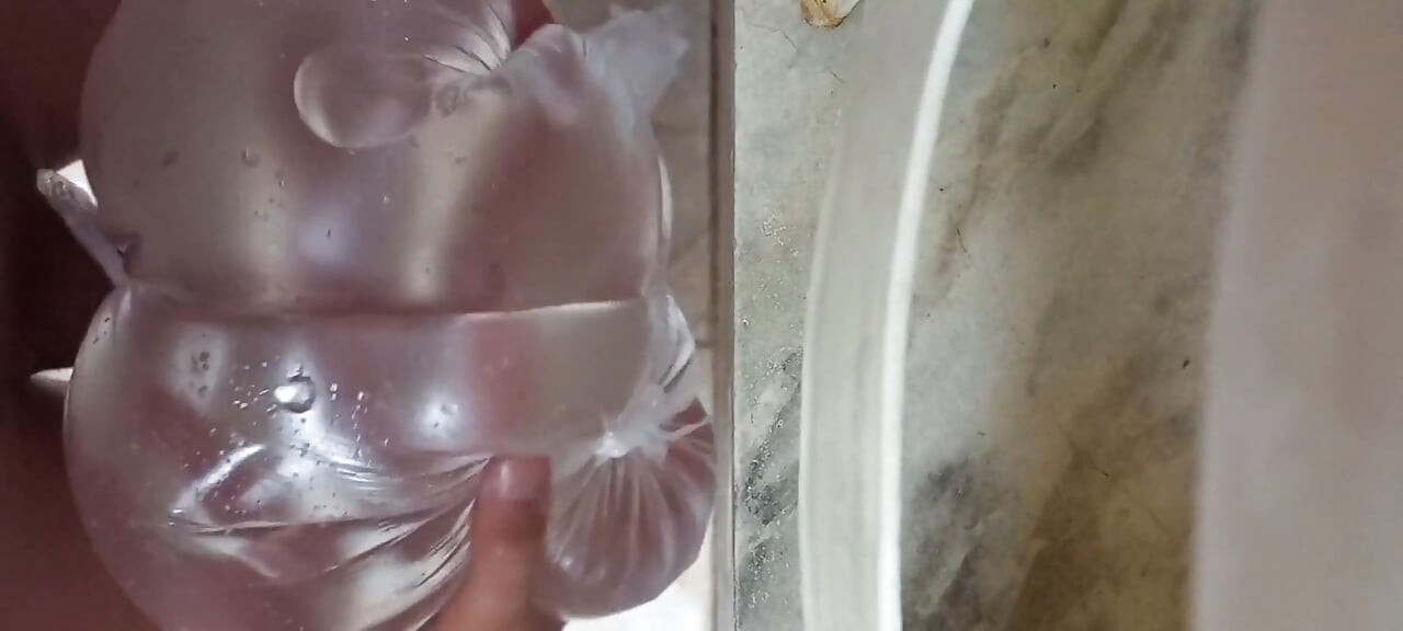 Solo Shower Play with Realistic Sex Toy  POV Masturbation
