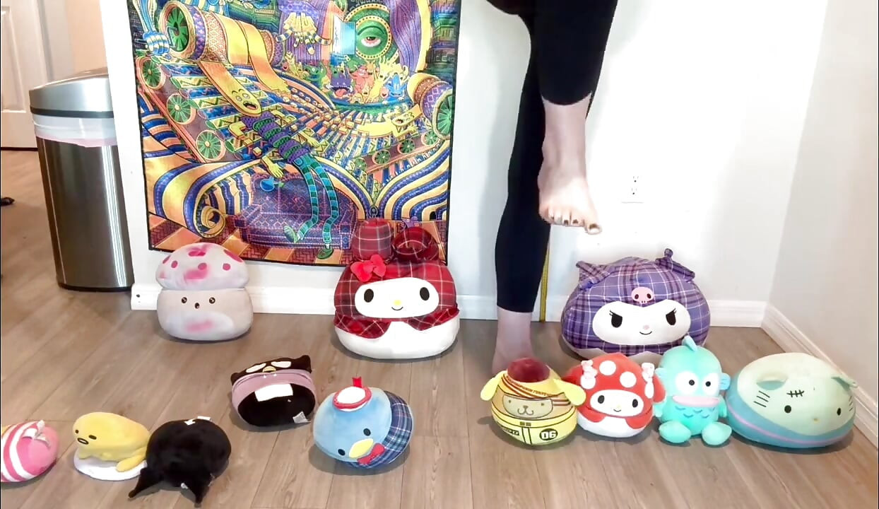 Plushie Stomp - Størrelse 16 fod Stampende Tøjdyr Samling