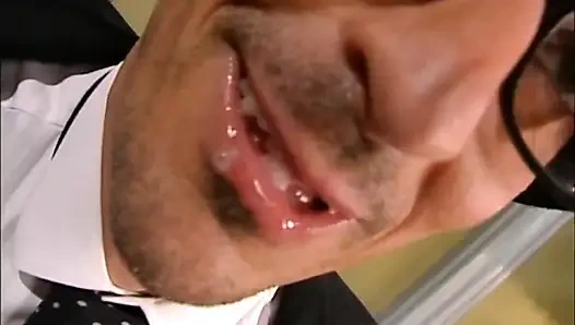 Bizarre Teen with Nice Tits Fucked and Cumshot in Mouth by a Hard Amateur Cock