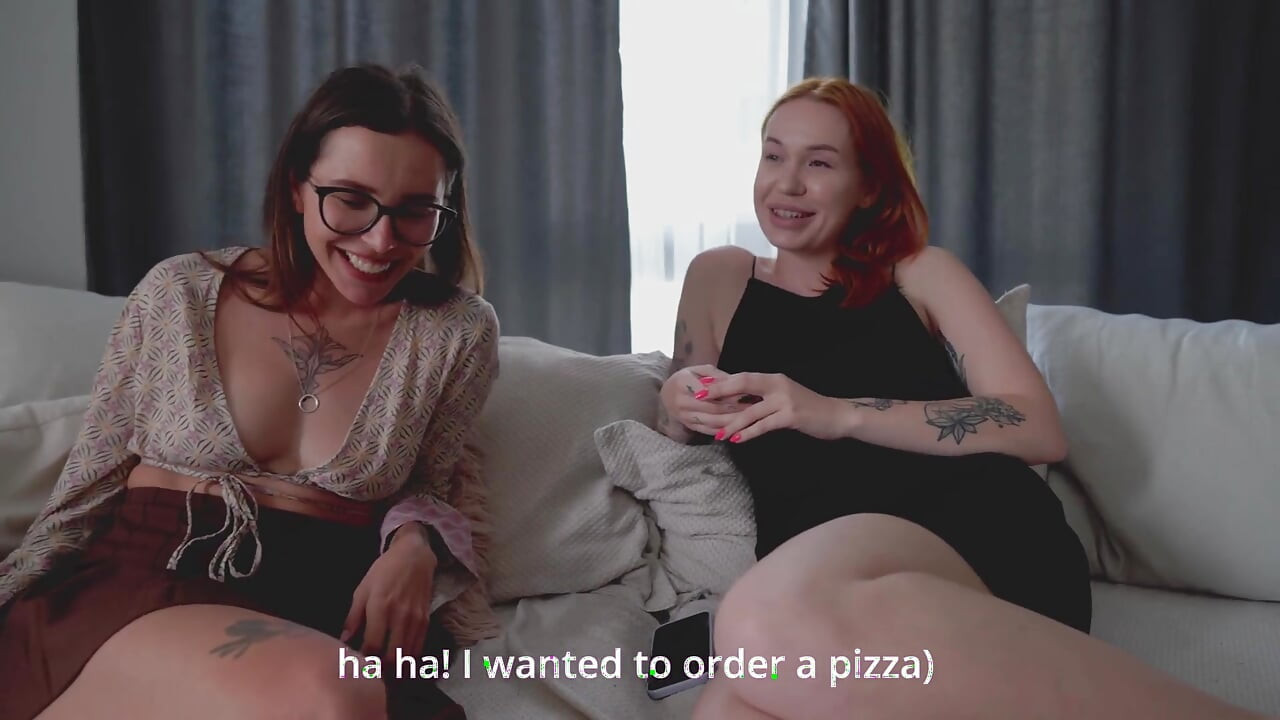 Friends Ordered Pizza, for Sex with a Courier!